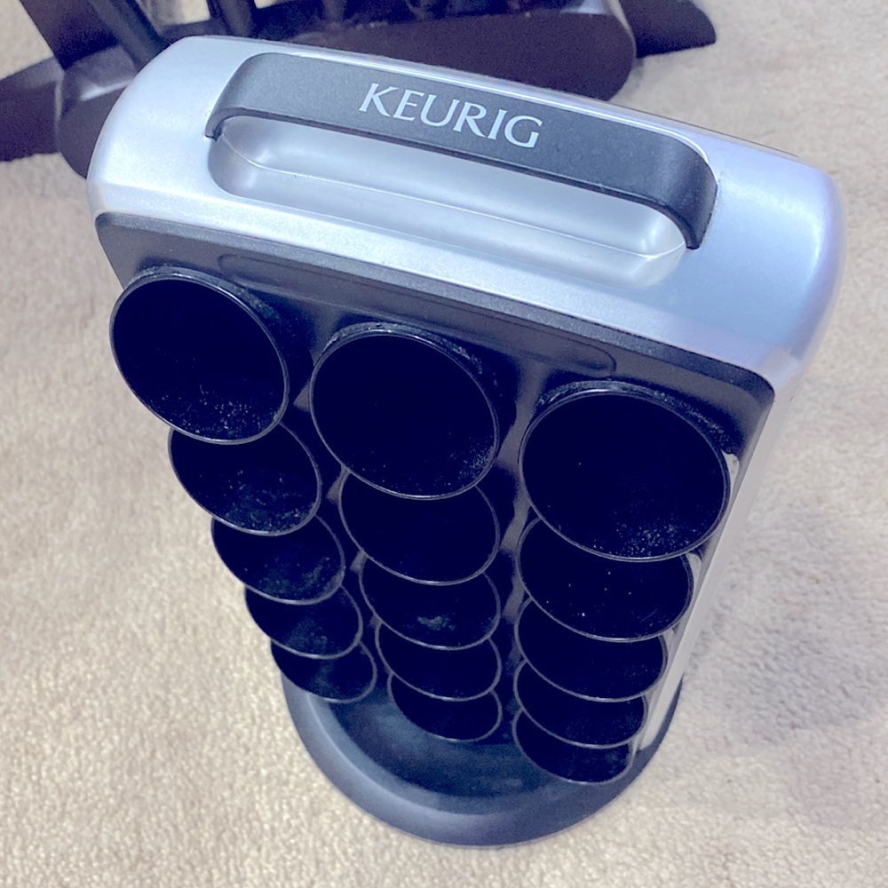 Keurig K Cup Holder With Carousel Spinner Coffee & Tea Accessories Item KCC-30 !
